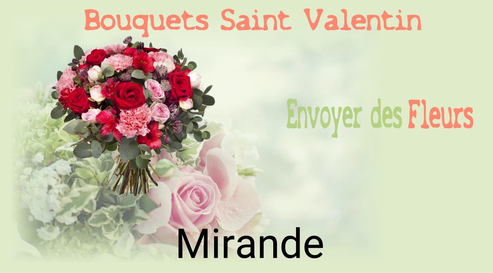 Roses de Saint-Valentin livrées à Mirande